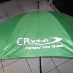CP Chemicals branded umbrella