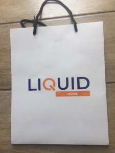 Liquid gift bag